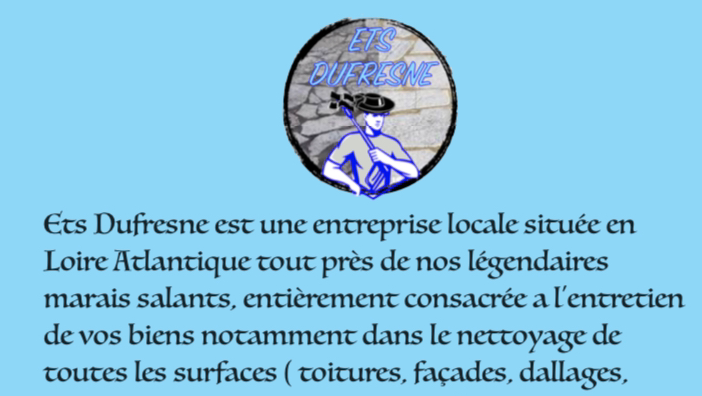 Ets Dufresne Couverture Artisan Couvreur nettoyage Ravalement démoussage traitement toiture façade 44 presqu’île guérandaise
