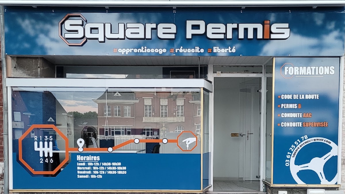 Square permis