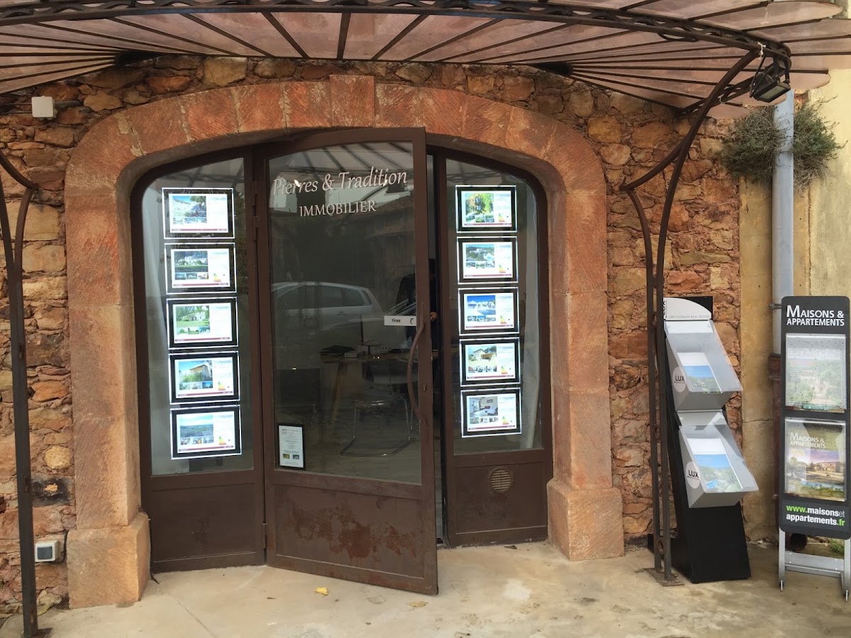 Agence immobilière Roussillon - Pierres et Tradition en Luberon