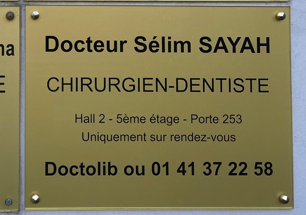 Docteur Sélim SAYAH